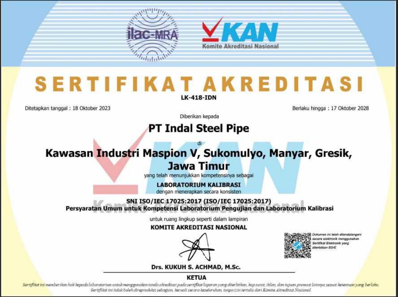 ISO 17025 Calibration